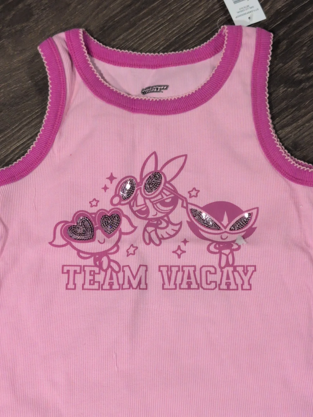 The Powerpuff Girls Graphic Tank Top and Matching Shorts Set, 2-Piece L 10/12
